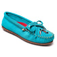 Minnetonka Thunderbird Animikii Hardsole Suede - Womens Moccasin