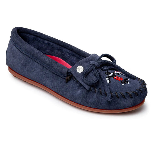 Mocasín de ante Minnetonka Thunderbird Animikii Hardsole para mujer