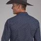 Roper 2284 White Squares (Navy) - Men's Western Shirt