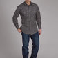 Roper 2286 Cream Floral (Black) - Men's Western Shirt