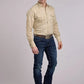 Roper 2661 Wallpaper Floral (Tan) - Men's Western Shirt