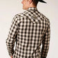 Roper Midnight Olive (Black) - Men's Western Shirt