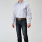 Roper 1966 Stripe (White) - Men's Western Shirt
