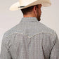 Roper 00251 Dark Ground (Grey) - Men's Western Shirt