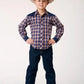 Camisa vaquera Roper Little Trailblazer (azul) para niño