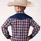 Camisa vaquera Roper Little Trailblazer (azul) para niño