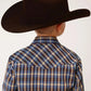 Roper Azure Skyline (Azul) - Camisa Vaquera para Niño