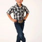 Camisa Western Roper Ghostly Gallop (Blanca) para Niño