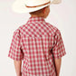 Roper Cherry Blast (Red) - Boy's Western Shirt