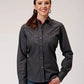 Roper 1902 Broadcloth (Grey) - Women's Western Shirt