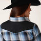 Roper 819 Fancy Applique (Blue) - Women's Western Shirt