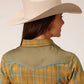 Roper 1714 Fancy Applique (Butterscotch) - Women's Western Shirt