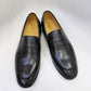 Mocasín Penny de piel de becerro de la colección C - Negro