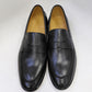 Mocasín Penny de piel de becerro de la colección C - Negro