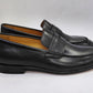 Mocasín Penny de piel de becerro de la colección C - Negro