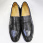 Mocasín Penny de Piel de Becerro Colección C - Gris