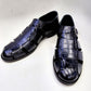 C Collection Crocodile Sandal - Blue