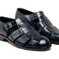 C Collection Crocodile Sandal - Blue