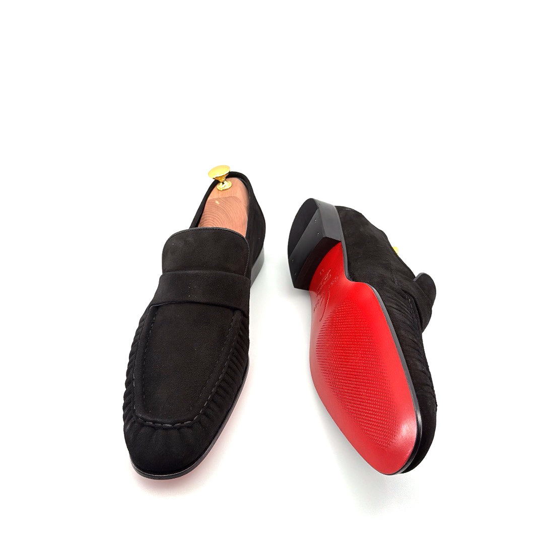 Mocasín de Ante Colección C - Negro
