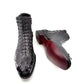 Maurice El Paso Hornback Custom Made Alligator Boot Black