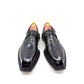 Maurice Legend Custom Made Alligator Lace-Up Shoe - Black