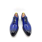 Maurice Georgia Alligator Oxford - Cobalto/Azul