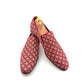 C Collection Printed Leather Loafer - Red