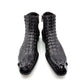 Maurice El Paso Hornback Custom Made Alligator Boot Black