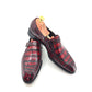 Maurice Sargeant Alligator Monkstrap - Burdeos