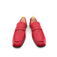 Mocasín Penny de piel de ciervo C Collection - Rojo