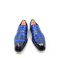Maurice Seattle Alligator Shoe Blue