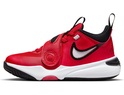 NIKE Zapatillas de Niño de Media Caña Color Rojo Universitario Negro Blanco 29.5 UE