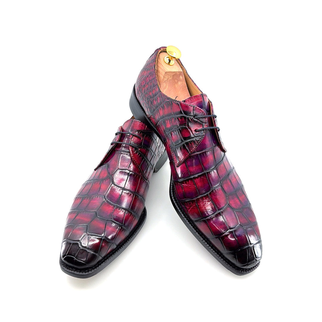 Maurice Atlanta Caimán Oxford - Morado/Burdeos
