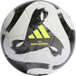 adidas Unisex-Adult Tiro League Art Ball White/Black/Iron Metallic/Solar Yellow 5