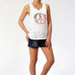 Roper Americana Peace (White) - Women's Tank Top