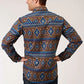 Roper 1265 Chocolate Aztec Print (Brown) - Men's Western Shirt