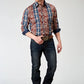 Roper 1893 Tropical Aztec Print (Red) - Men's Western Shirt