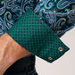 Roper Forest Canyon Paisley (Blue) - Men's Western Shirt