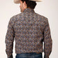 Roper Denim Blue Vintage Paisley (Blue) - Men's Western Shirt