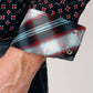Camisa vaquera de hombre Roper Black Canyon Cottage Foulard (Negro)