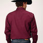 Roper Black Canyon Four Leaf Foulard (Red) - Men's Western Shirt