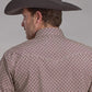Roper 2250 Stretch Foulard (Wine) - Men's Western Shirt