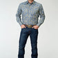 Roper 1933 Delft Paisley (Blue) - Men's Western Shirt