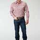 Roper 1944 Stretch Paisley (Red) - Men's Western Shirt