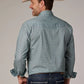 Roper 2019 Silver Spring Foulard (Grey) - Men's Western Shirt