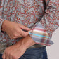 Roper 2499 Clay Paisley (Orange) - Men's Western Shirt