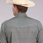 Roper 2501 Medallion Foulard (Grey) - Men's Western Shirt