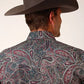 Roper 1664 Old Time Paisley (Multi) - Men's Western Shirt