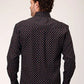 Roper 1846 Cottage Foulard (Black) - Men's Western Shirt