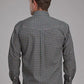Roper 2151 Acorn Foulard (Brown) - Men's Western Shirt